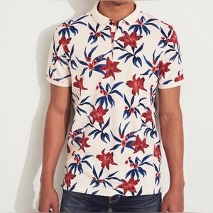 Hollister Polo Shirt Mens Large